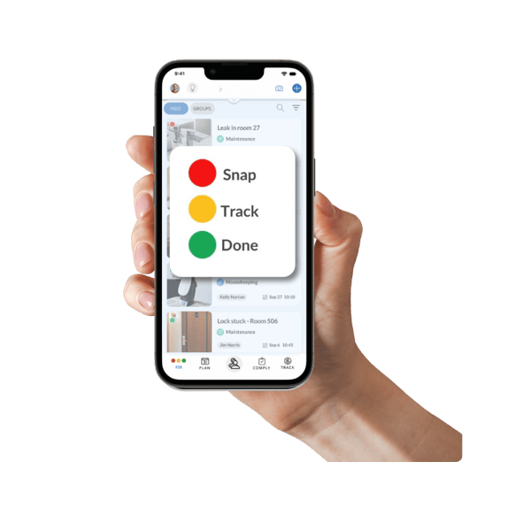 Snapfix - User interface
